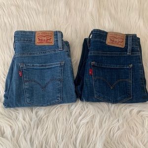 Lot of 2 Levi's® 721™ High Rise Skinny Jeans